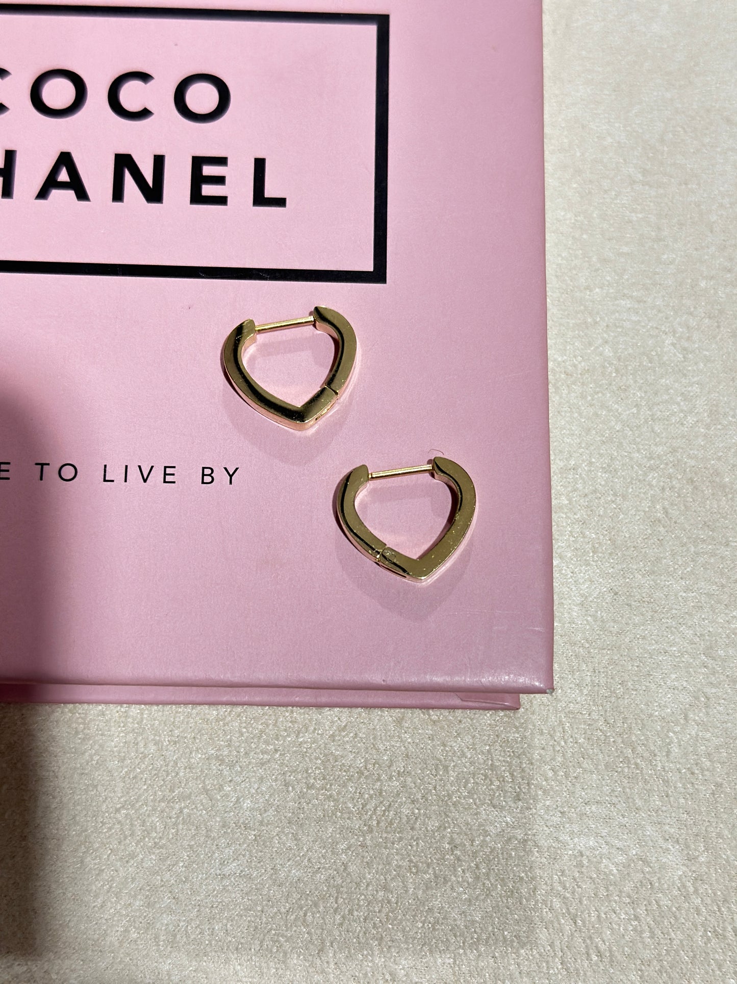 Pointed Hoop Earrings