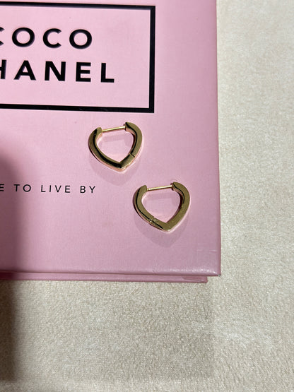 Pointed Hoop Earrings