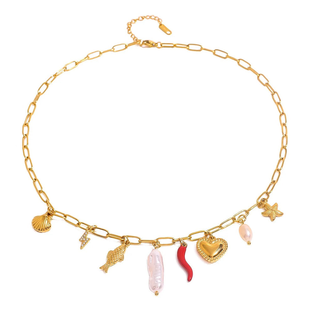 Charm Story Necklace