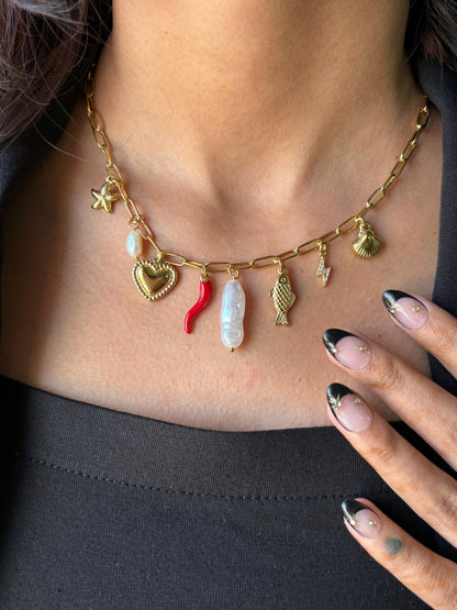 Charm Story Necklace