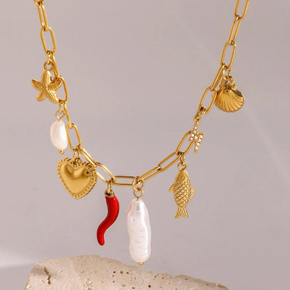 Charm Story Necklace