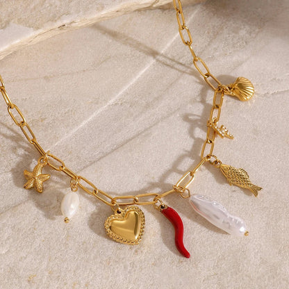 Charm Story Necklace