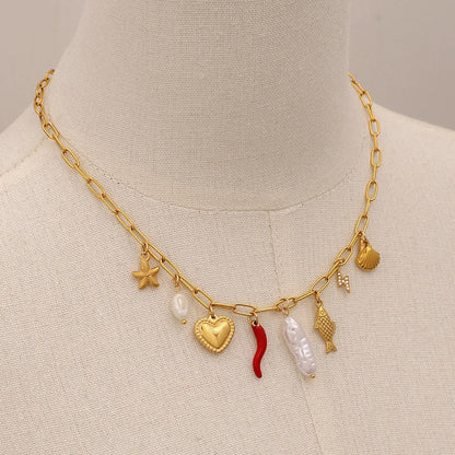 Charm Story Necklace