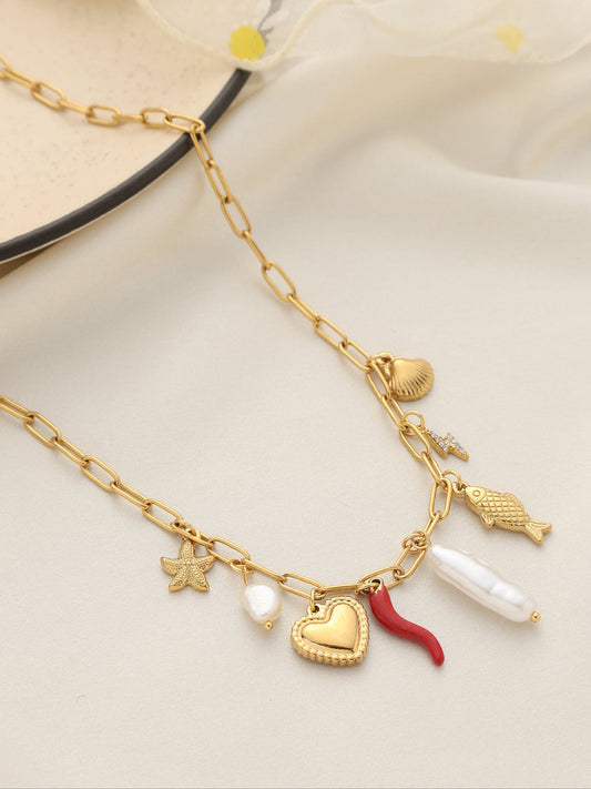 Charm Story Necklace