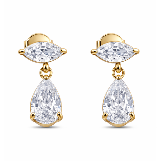 Drip Drop Stud Earrings