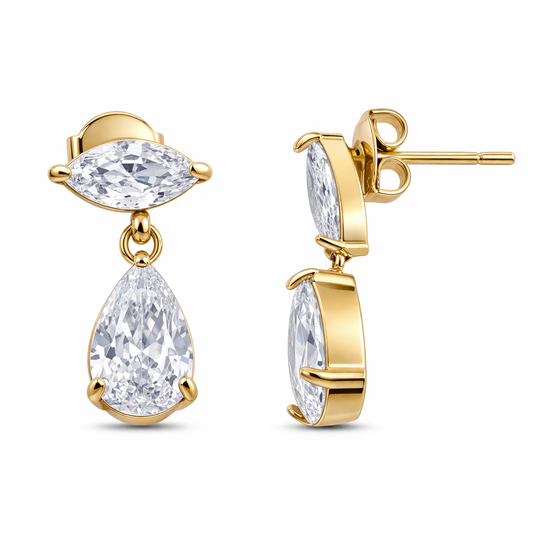 Drip Drop Stud Earrings