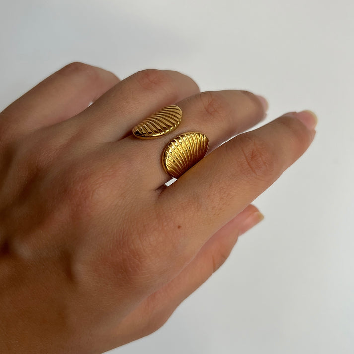 Shell Open Ring
