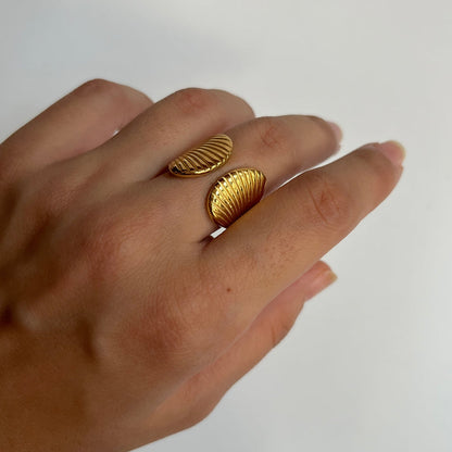 Shell Open Ring