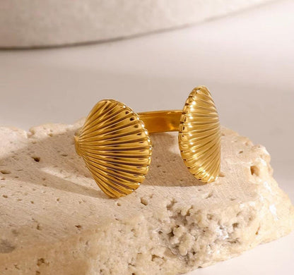 Shell Open Ring