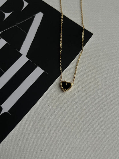 Reversable Heart Pendant Necklace