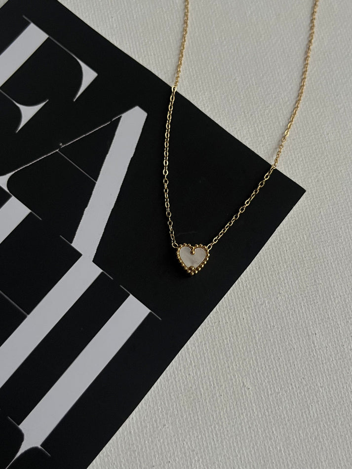 Reversable Heart Pendant Necklace