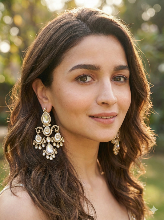 Pearl Chandrika Earrings