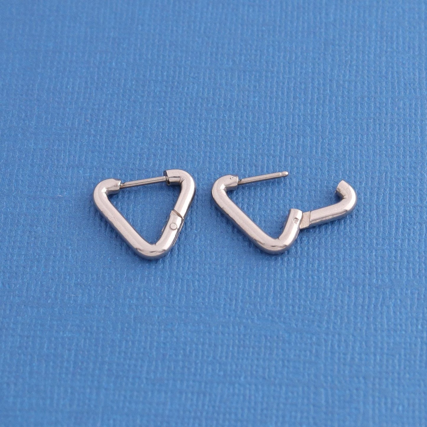 Triangle Hoop Earrings
