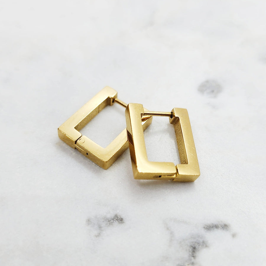 Square Hoop Earrings