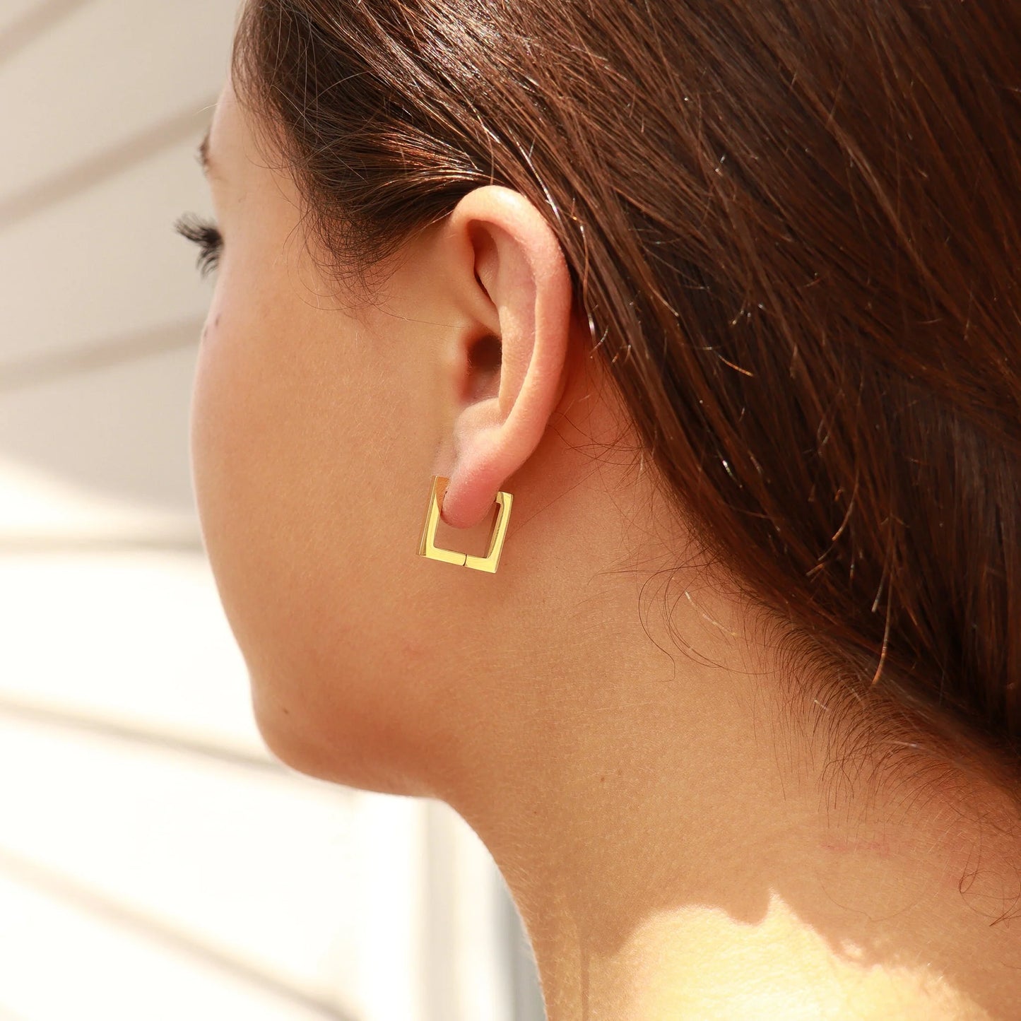Square Hoop Earrings