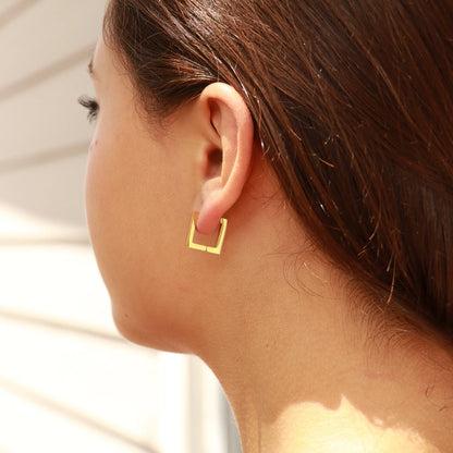 Square Hoop Earrings