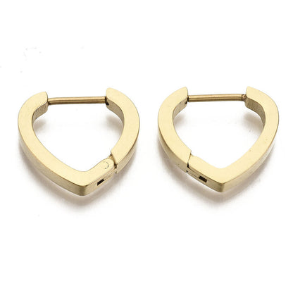 Pointed Hoop Earrings