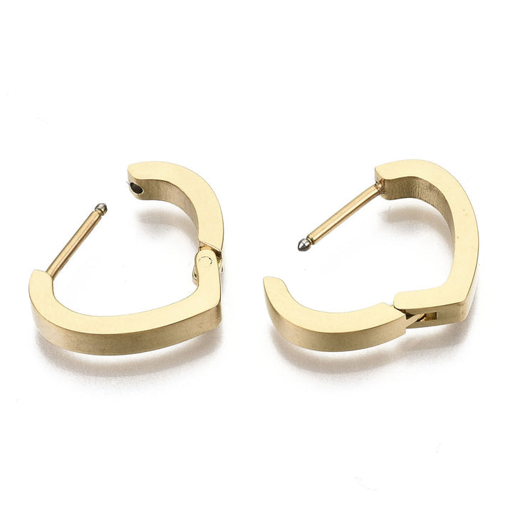 Pointed Hoop Earrings
