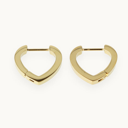 Pointed Hoop Earrings