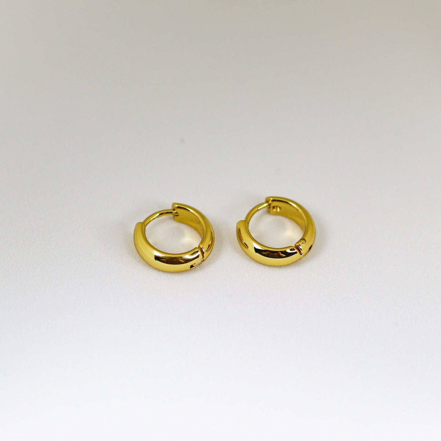 Thick Mini Hoop Earrings