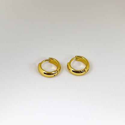 Thick Mini Hoop Earrings