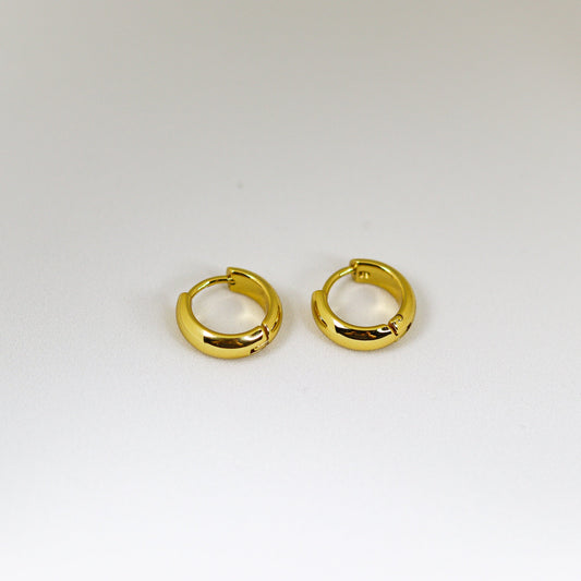 Thick Mini Hoop Earrings