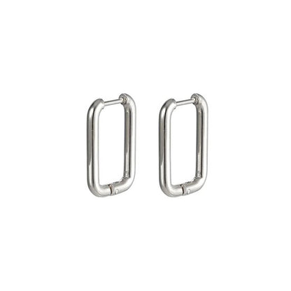 Rectangle Hoop Earrings