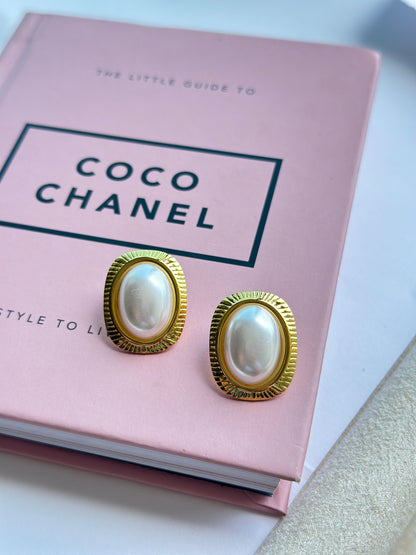 Pearl Dome Studs